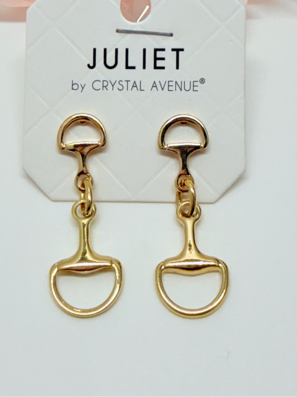 gold horse bit earrings #equestrian #western
#ER0813